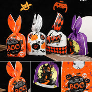 Halloween Candy Bag Bunny Ears Pumpkin Snack Gift Bag
