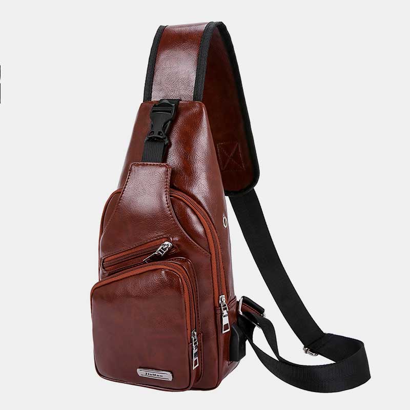 Soft 3-way Use Multi-Pocket Outing Sling Bag