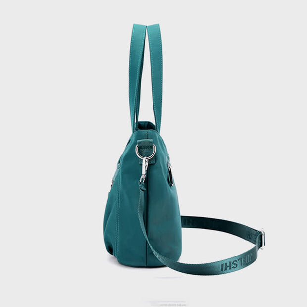 Women's Crossbody Lightweight Multi-Pocket Zipper Pocket Nylon Shoulder Bag