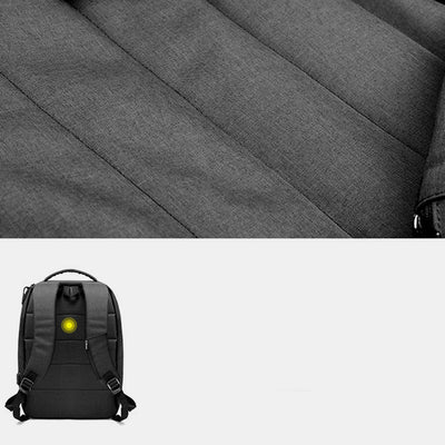 Waterproof USB Charging Multi-Pocket Backpack