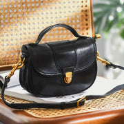 Top-Handle Bag For Women Genuine Leather Daily Crossbody Bag