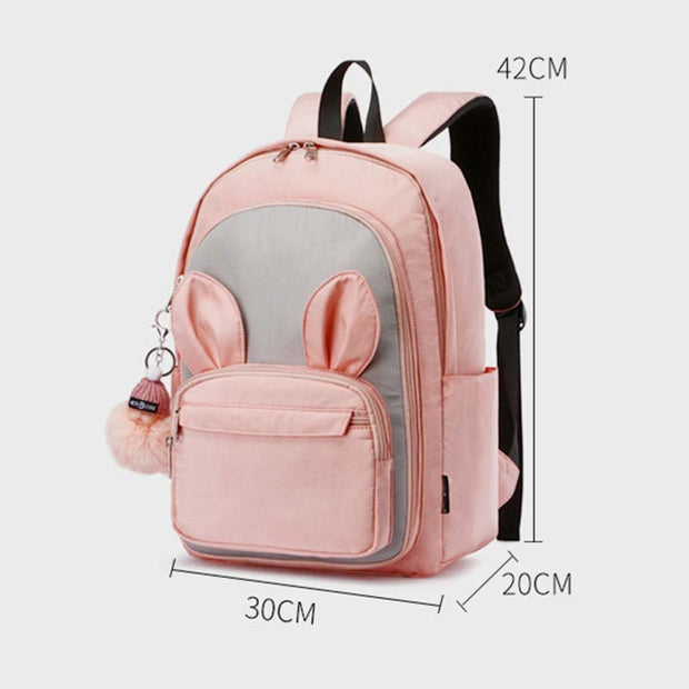 High Capacity Cute Bunny Backpack