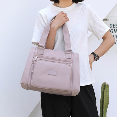 Multi-Pocket Waterproof Lightweight Elegant Handbag Shoulder Bag