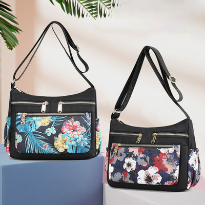 Large Capacity Nylon Printing Crossbody Bag