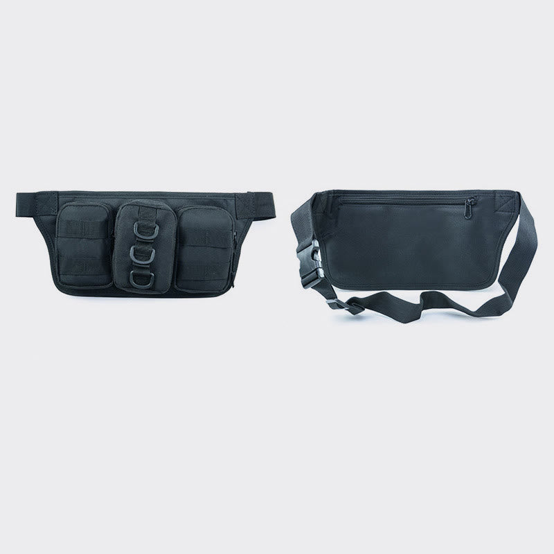 Waist Bag For Men Tactical Outdoor Sports Multifunctional Shoulder Bag