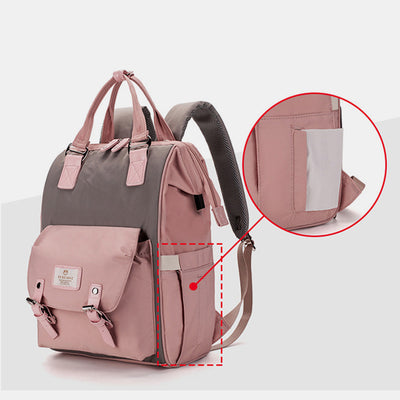 Multi Pocket Functional Diaper Bag Backpack Travel Back Pack Mommy Bag