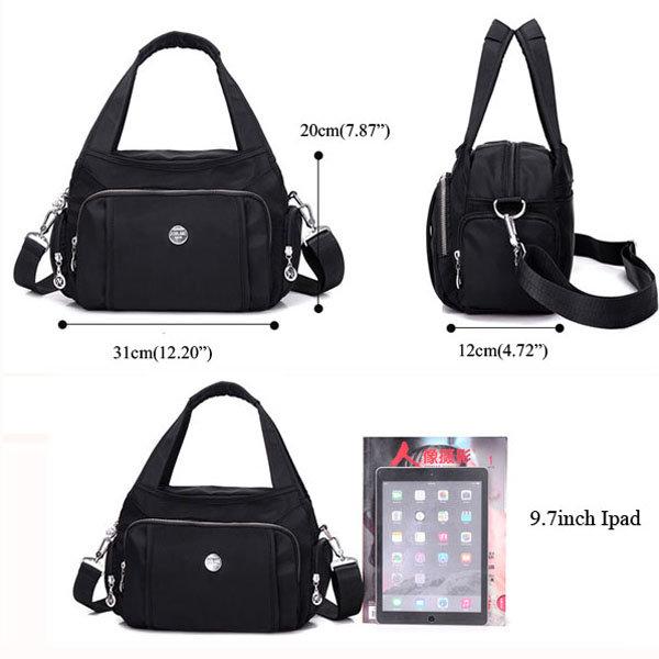 Nylon Casual Travel Handbag Shoulder Bag