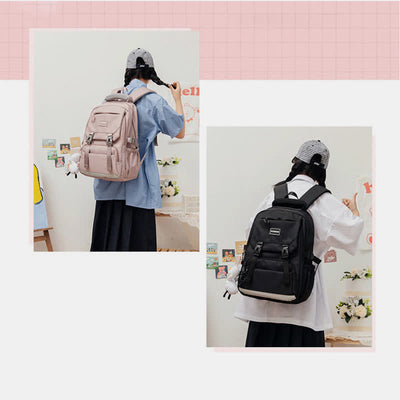 Cute School Bag Bookbag Casual Travel Daypack for Women Girl