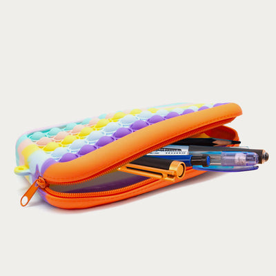 Silicone Pencil Case For Kids School Multifunctional Storage Case