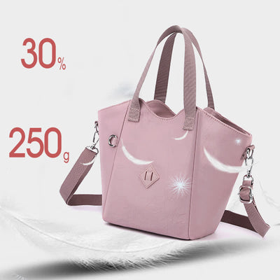 Nylon Lightweight Handbag for Women Waterproof Small Crossobody Shoulder Purses