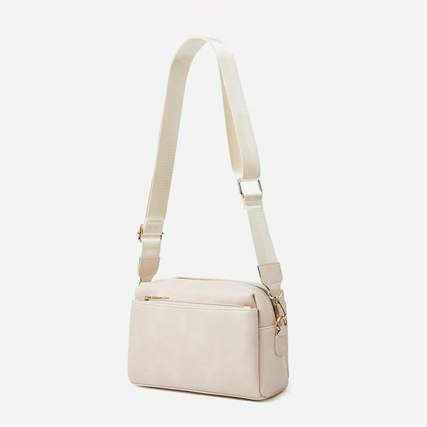 Crossbody Bag For Women Wide Strape Lightweight Square Shopping Bag