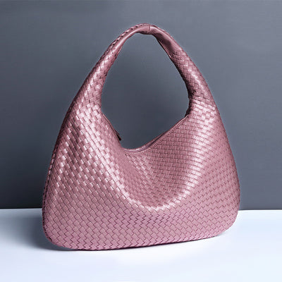 Crescent Underarm Bag For Women Woven Minimalist Shoulder Bag