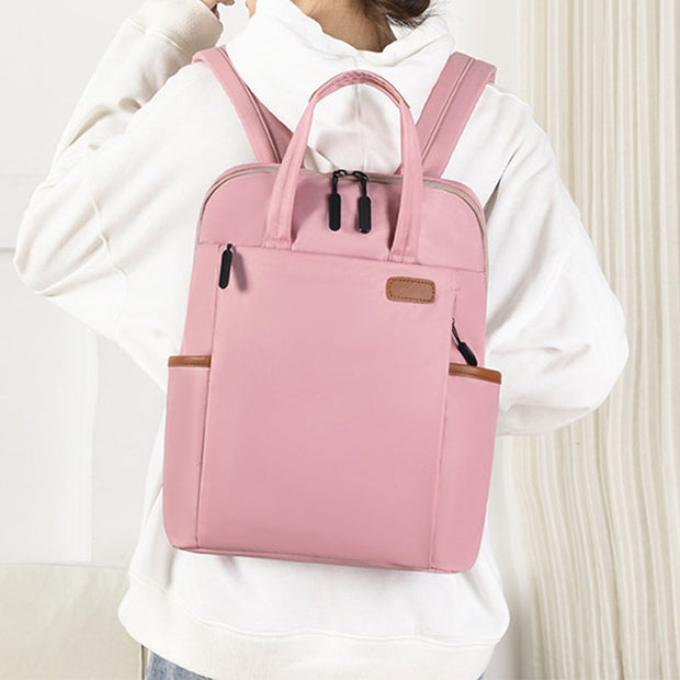 Casual Large Capacity Waterproof Nylon Backpack