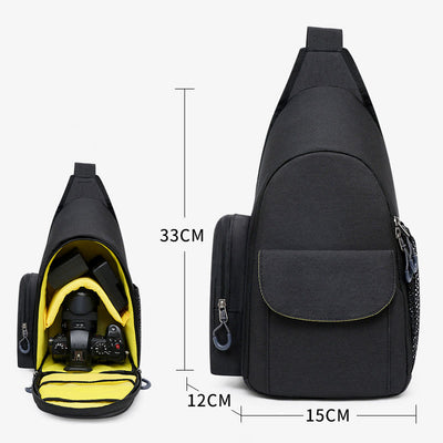 SLR Digital Camera Bag For Outdoor Durable Nylon Chest Bag