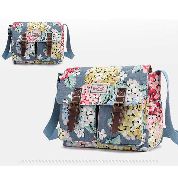 Flower Trend Shopping Diagonal Shoulder Bag
