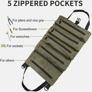 Waterproof Multi-Purpose Tool Zipper Carrier Tote Roll Up Bag