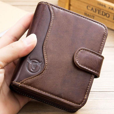 Genuine Leather Multi Card Wallet