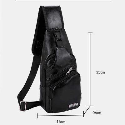 Soft 3-way Use Multi-Pocket Outing Sling Bag