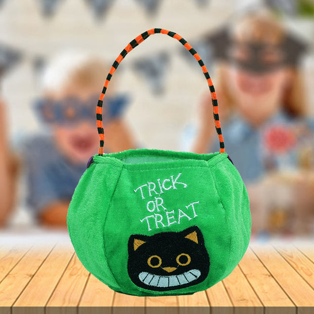 FREE TODAY: 2Pcs Halloween Pumpkin Decorative Cute Cartoon Round Candy Gift Bag