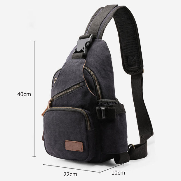 Sling Bag For Men Casual Travel Outdoor Hiking Crossbody Daypack
