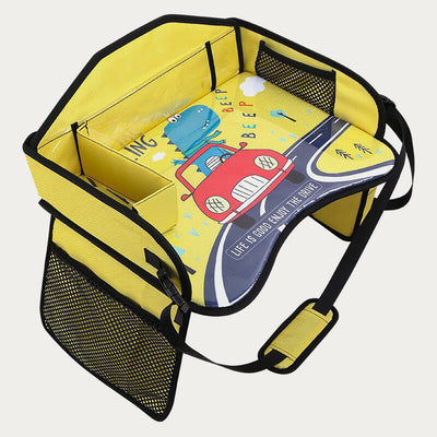 Kids Travel Tray For Car With Load Bearing Belt