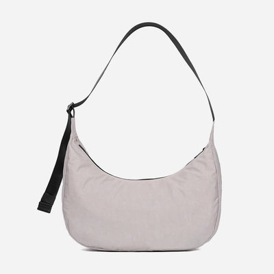 Solid Light Color Underarm Purse Women Large Waterproof Crossbody Bag