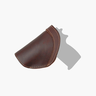 Small Leather Holster For Men Women Inside Waistband Cosplay Prop