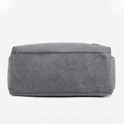 Women's Canvas Hobo Handbags Shoulder Tote Multi-Pocket Crossbody Bag