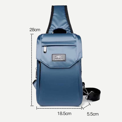 Sling Bag For Men Outdoor Sports Wide Strap Casual Daypack