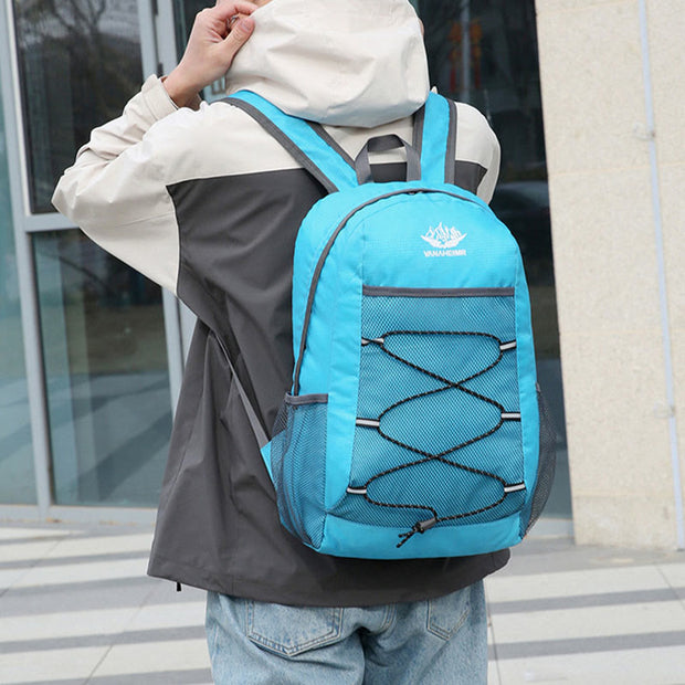 Backpack For Men Travel Large Capacity Outdoor Hiking Foldable Bag