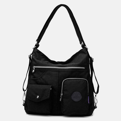 Multifunctional Lightweight Waterproof Casual Crossbody Bag Backpack