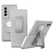 Phone Holder Holster For Galaxy Z Fold 3 Rotating Kickstand Clip Phone Case
