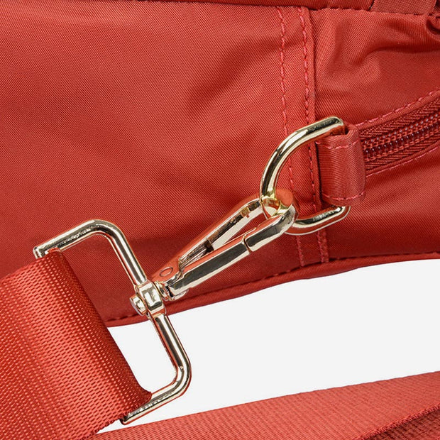 Multi Pocket Oxford Tote Handbag Travel Purse Crossbody Bucket Bag