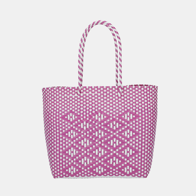 Large Capacity Woven Handbag Handmade Weaving Tote Bag for Beach Shopping