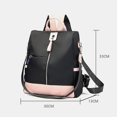 Backpack For Women Casual Travel Waterproof Oxford Shoulder Bag