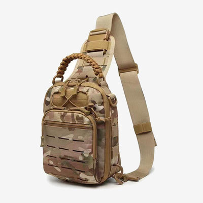 Camo Chest Bag Outdoor Sports Travel Portable Mens Sling Bag