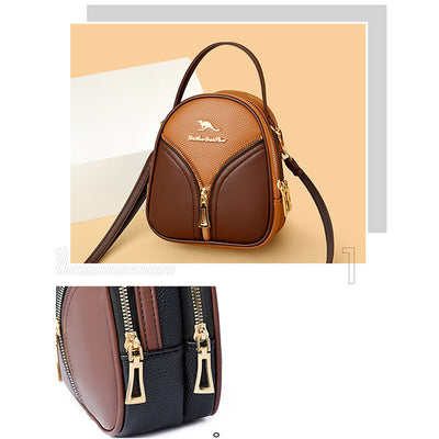 Small Crossbody Phone Bag for Women Cellphone Leather Shoulder Bags