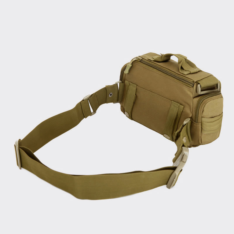 Waist Bag For Men Outdoor Multi-Purpose Riding Large Crossbody Shoulder Bag