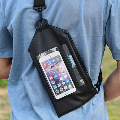 Large Capacity Waterproof Universal Phone Bag Pouch with Crossbody Strap