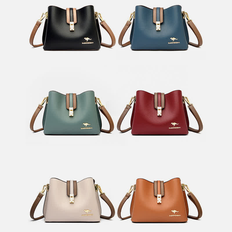 Crossbody Bag for Women Generous PU Leather Shoulder Bag