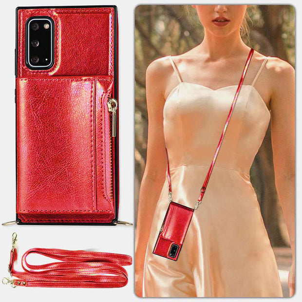 FREE TODAY: 2-IN-1 Phone Case Wallet for iPhone/Samsung with Coin Purse Crossbody Strap