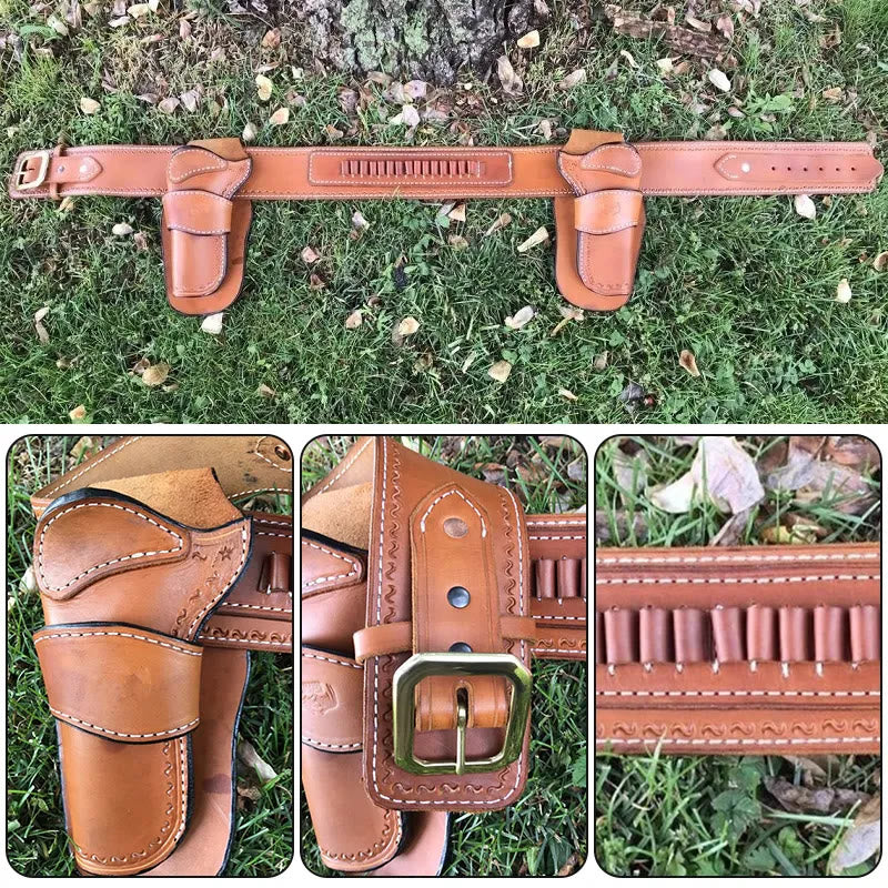 Punk Medieval Holster For Cosplay Adjustable Belt Leather Holster