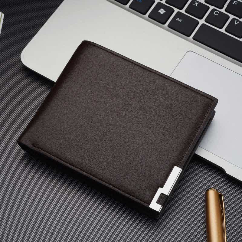 Minimalist Bifold Wallet for Men Business Slim Front Pocket Wallet