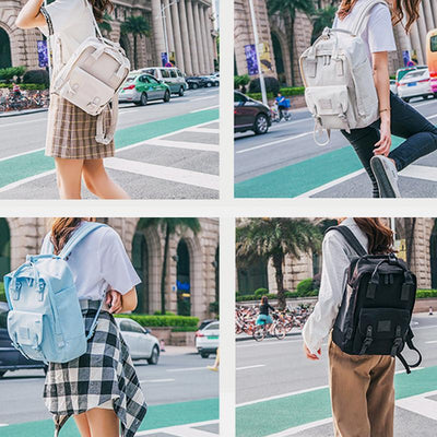 Waterproof College Style Vintage Travel Backpack