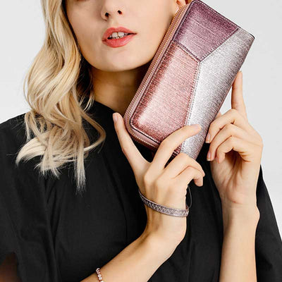 Multi-Pocket  Glittery Clutch Bag Phone Bag