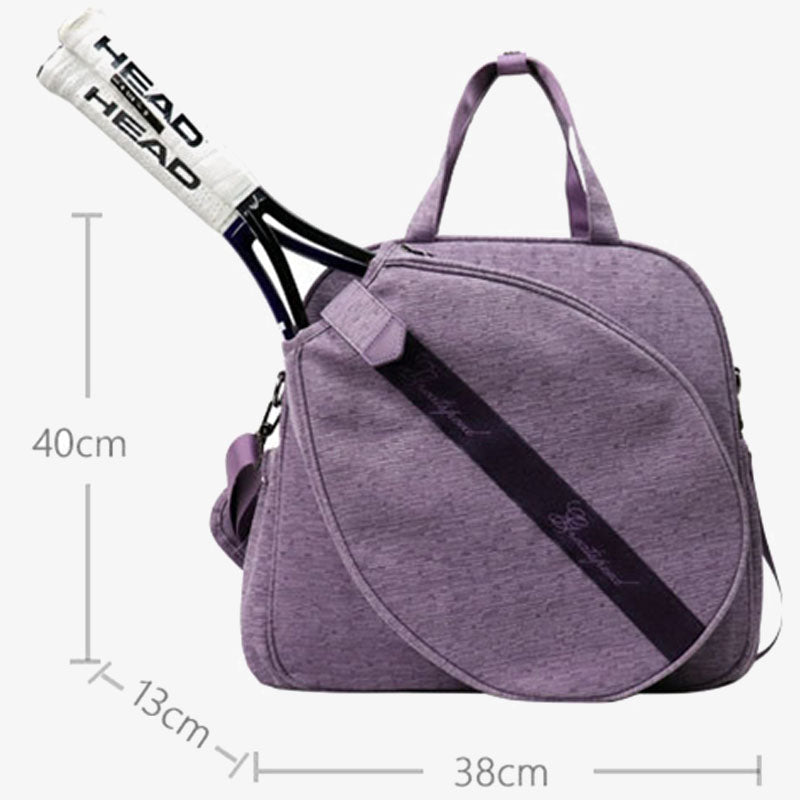 Women Men Racket Bag For Two Badminton Rackets Adult Backpack