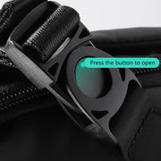 Multifunctional Waterproof Lightweight Anti-theft Messenger Bag With Reflective Strip