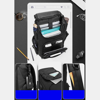 Travel Business Durable Laptop Backpack for Women Men Waterproof School Bookbag