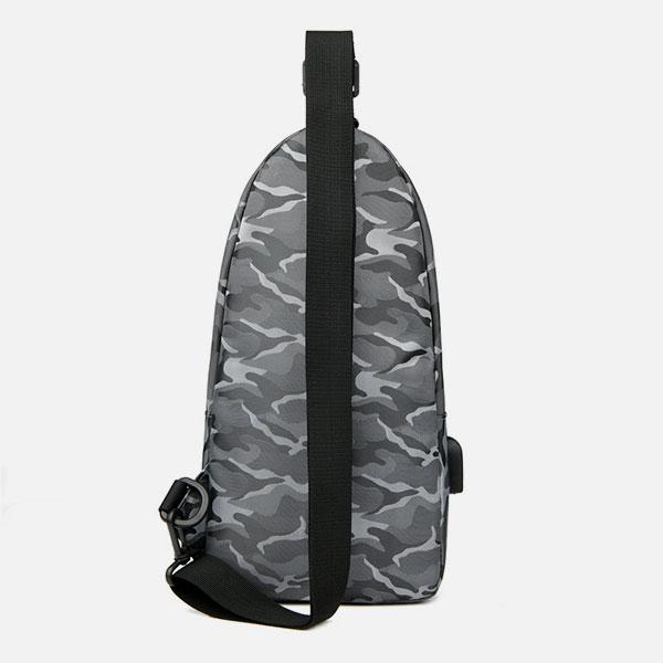 Waterproof Large-Capacity Casual Sling Bag Crossbody Bag