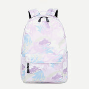 Lightweight Waterproof Colorful Tie Dye Backpack for Teen Girls Women School Bookbags